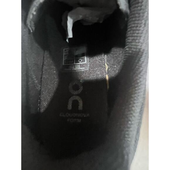 On Running Cloudnova Form Shoes Black Men’s Size 8 CloudTec Lifestyle Sneakers - Picture 7 of 13